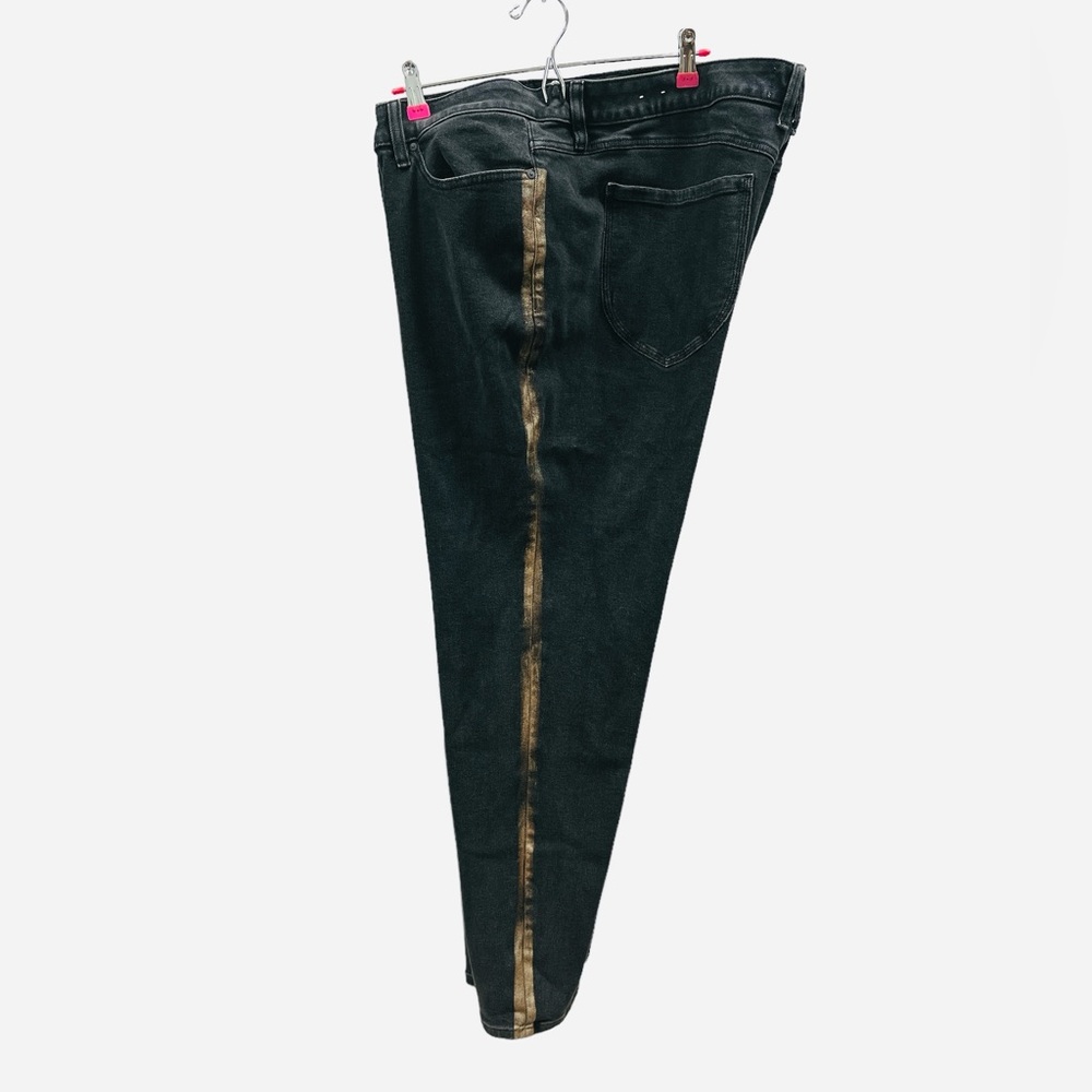 Lane Bryant Signature Fit Mid Rise Straight Dark Brown Jeans Plus Size 24 - Picture 8 of 11